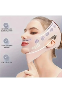Yüz Korsesi Çene Boyun Bandı Gıdı Yanak Gıdık Toplama korsesi